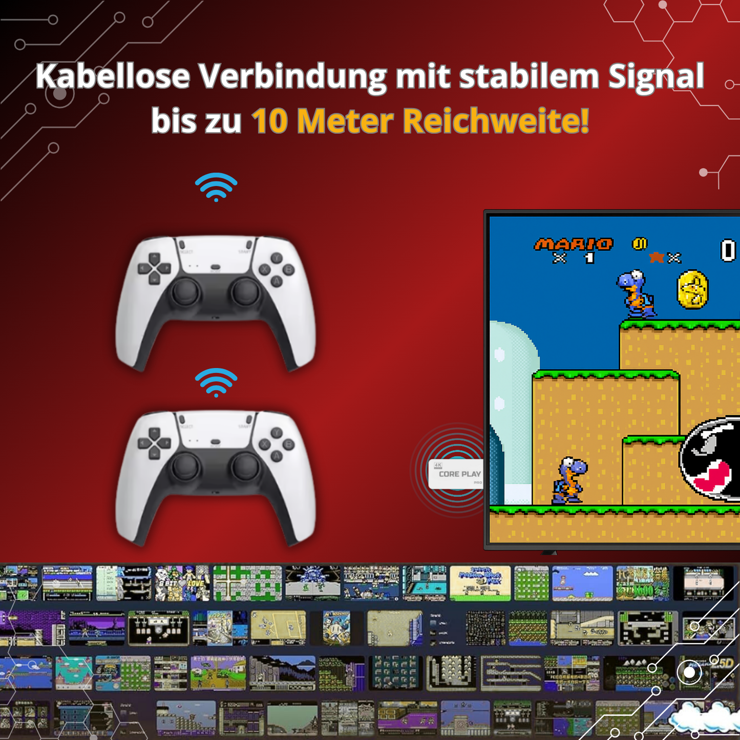 CorePlay Stick™ | 30.000 Legendäre Games in einem Leistungsstarken Stick