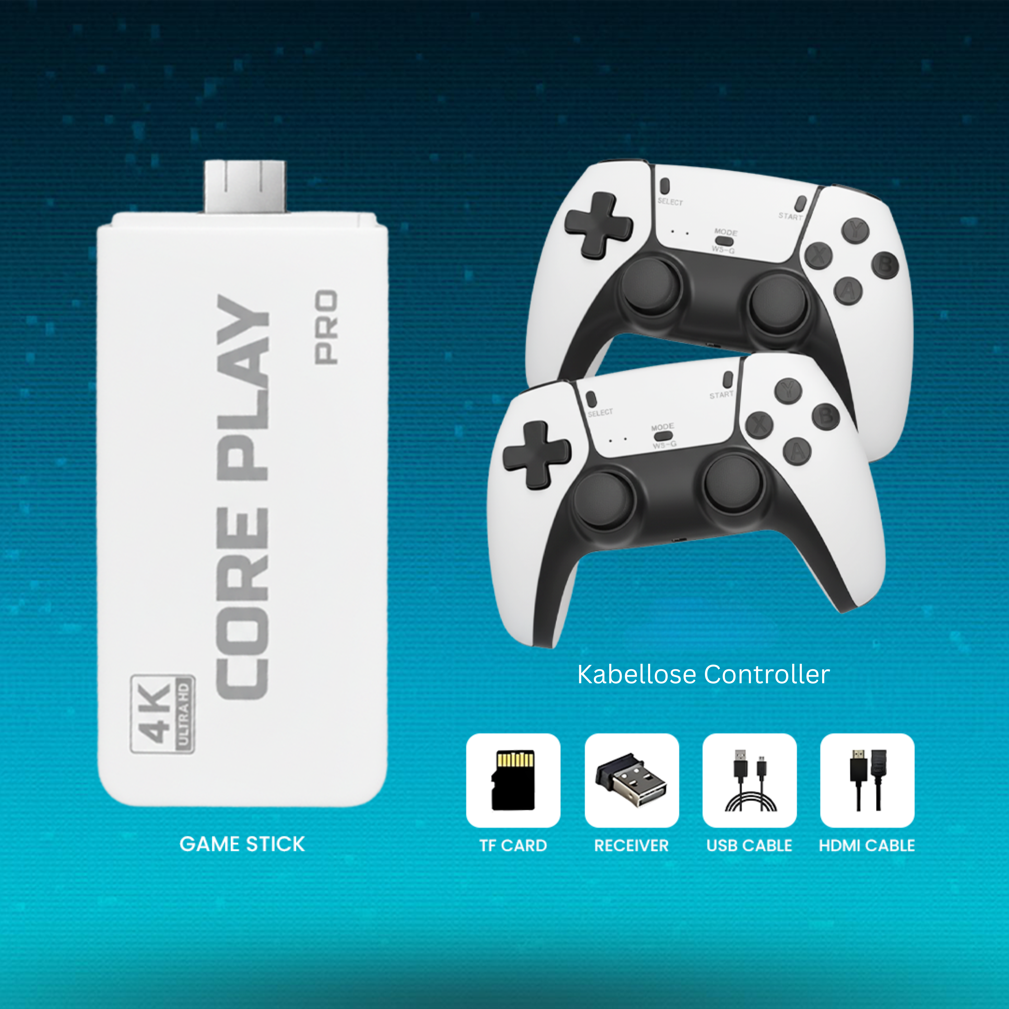 CorePlay Stick™ | 30.000 Legendäre Games in einem Leistungsstarken Stick