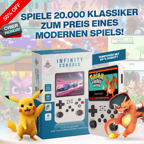 Infinity Console™ | Alles in einem Retro Gaming