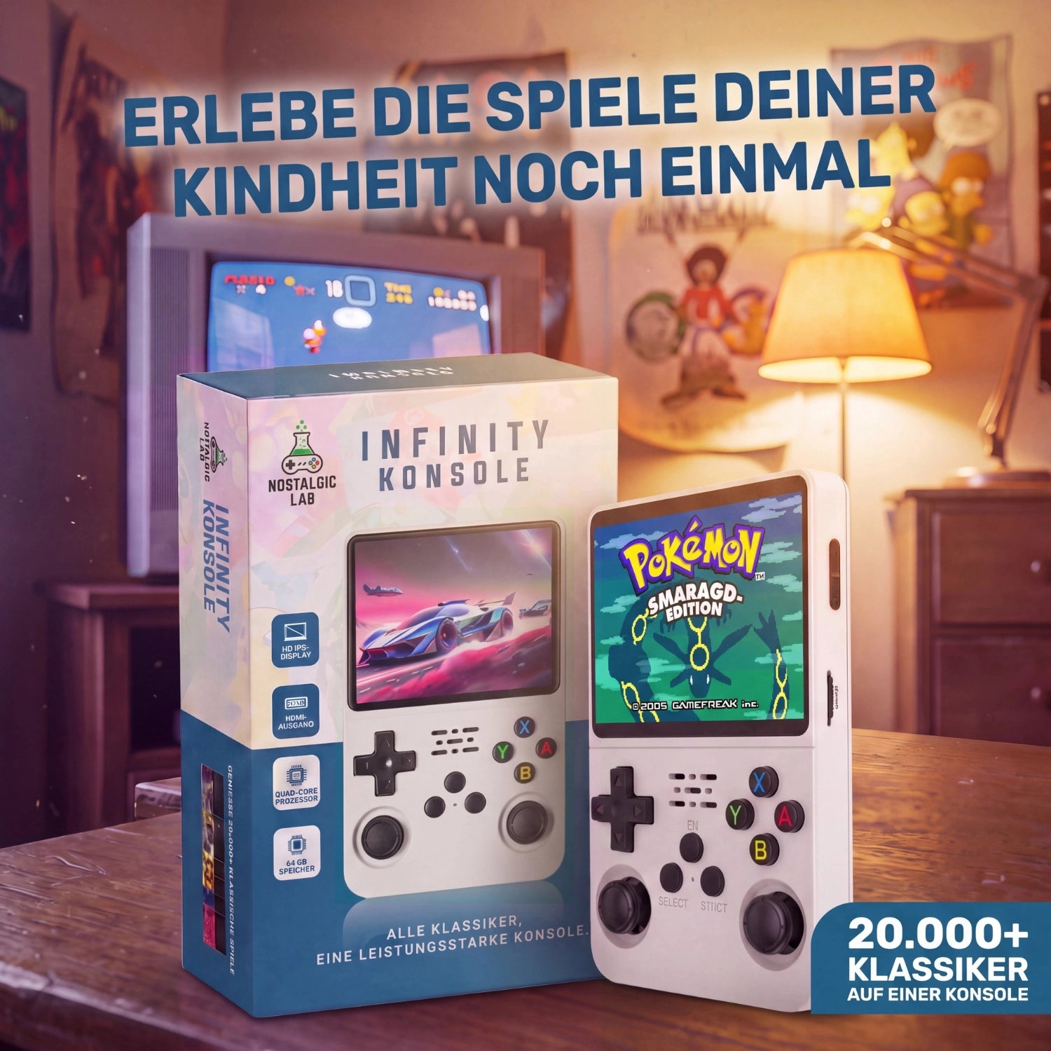Infinity Konsole™ | Alles in einem Retro Gaming