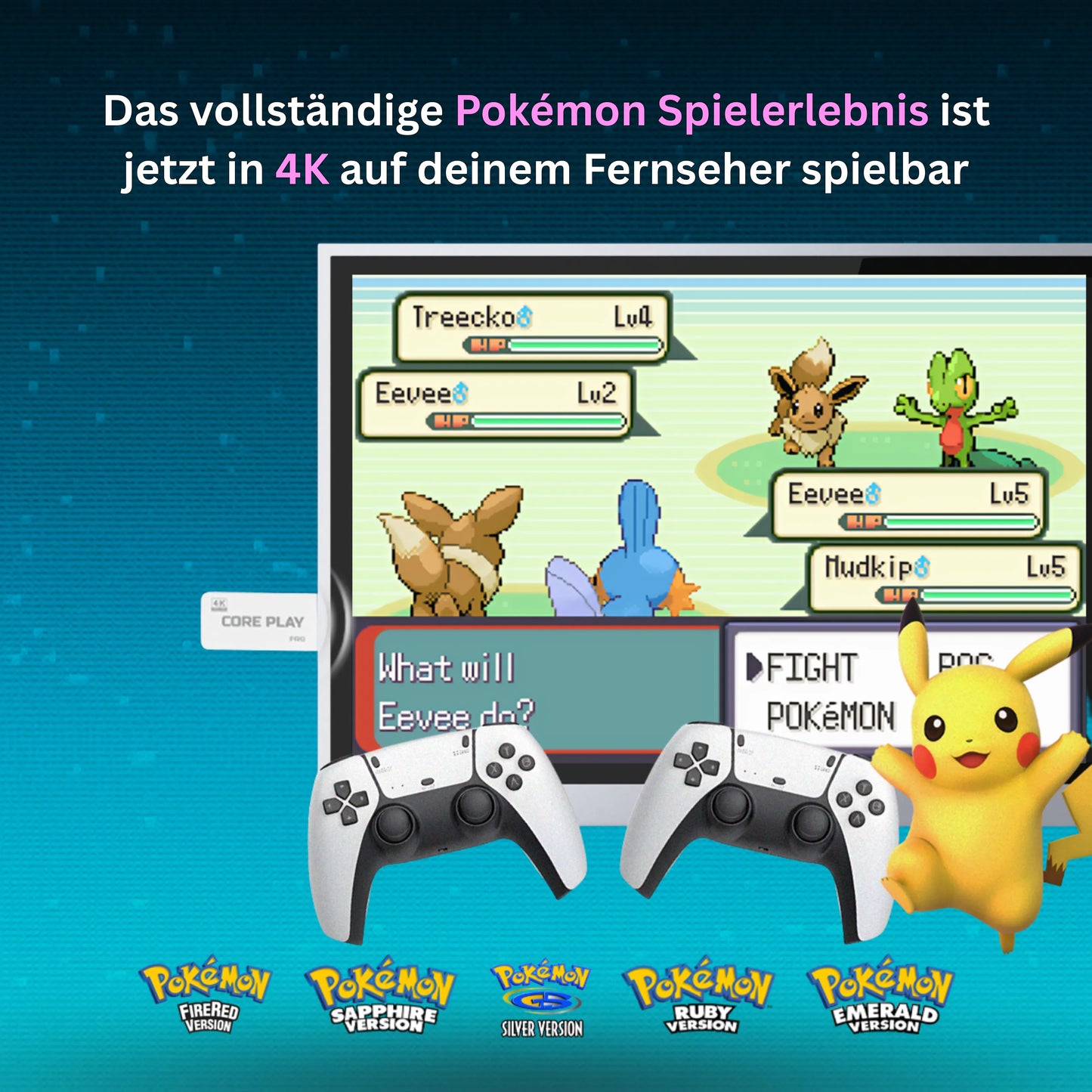 CorePlay Stick™ | 30.000 Legendäre Games in einem Leistungsstarken Stick